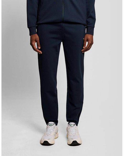 Lyle & Scott Blue Sports Lightweight Joggers for men