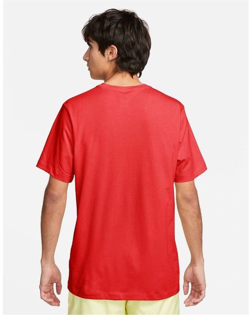 Nike Red Club T-Shirt for men