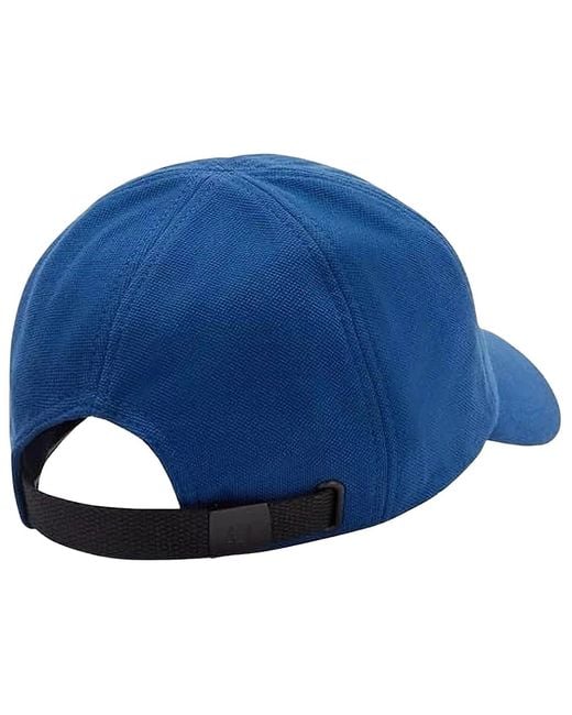 Fred Perry Blue Classic Logo Shaded Cap for men