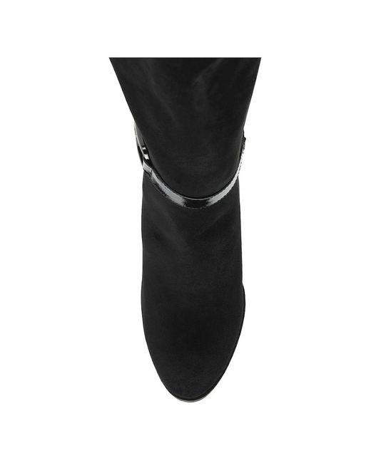 Lotus Black Harwin Knee High Boots