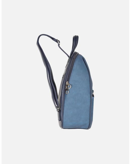 David Jones Blue Marina Backpack