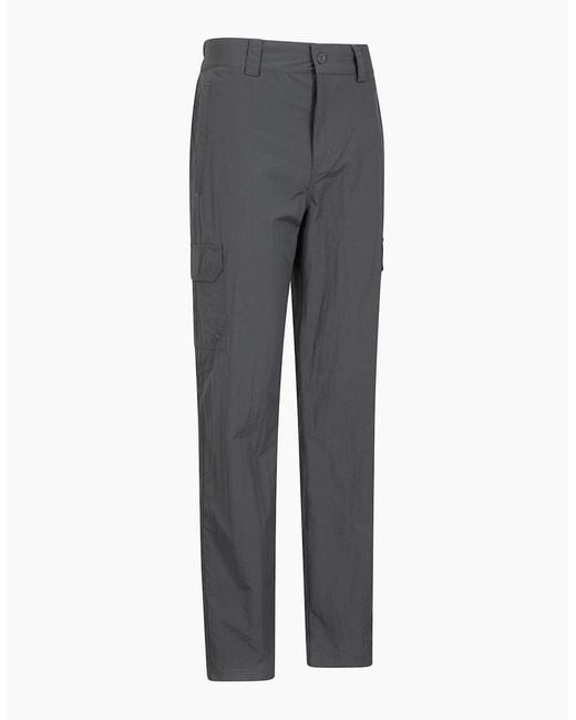 Mountain Warehouse Gray Explore Trousers for men