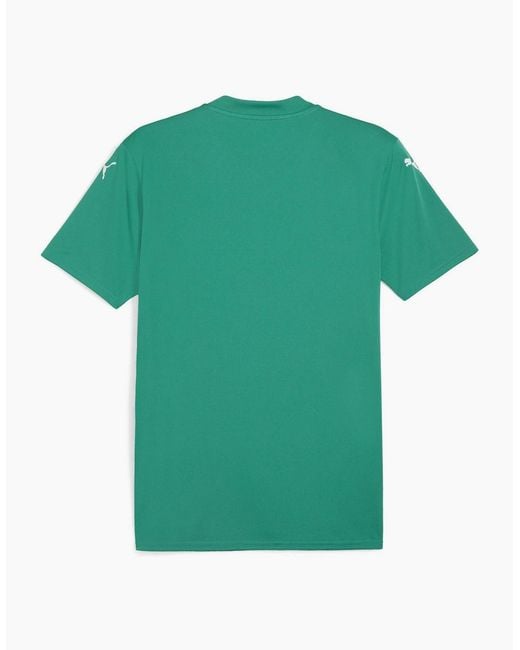 PUMA Green Teamglory Jersey T-Shirt for men