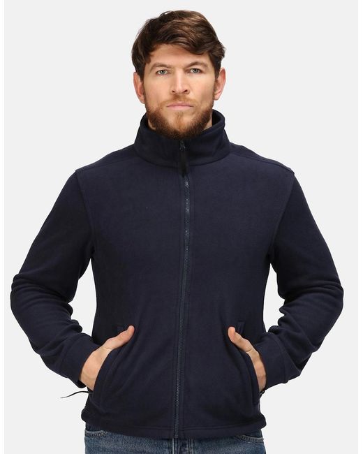 Regatta Blue Professional Full Zip Fleece Jacket for men