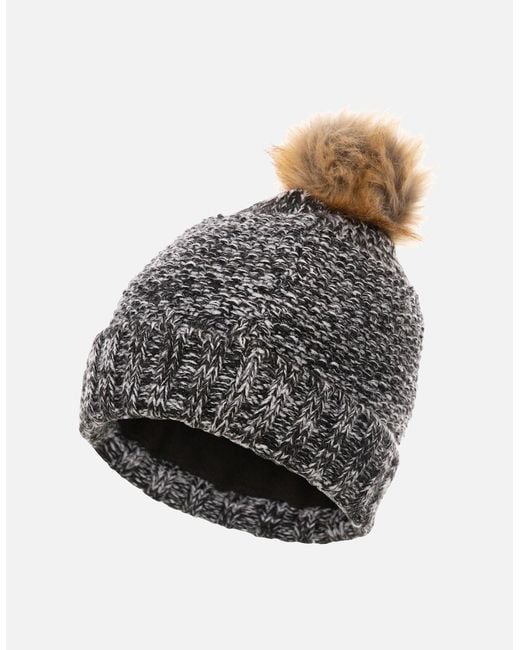 Trespass Gray Ladies Kellisa Beanie Hat