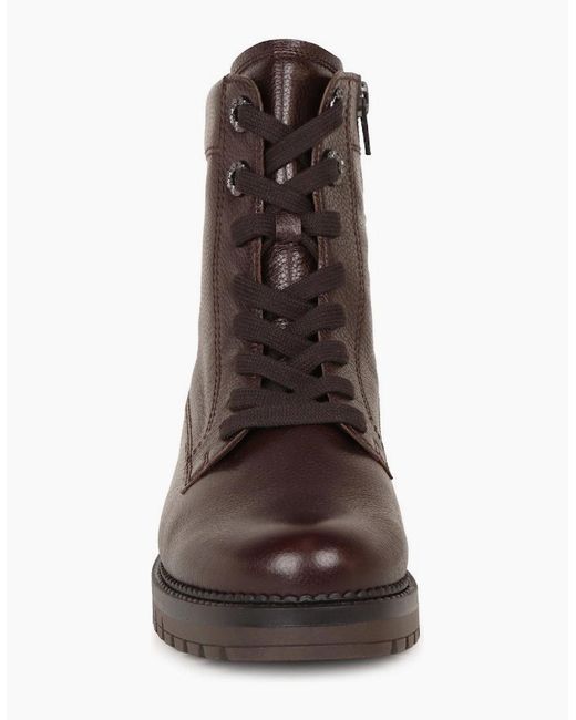 Gabor Brown Leo Ankle Boots