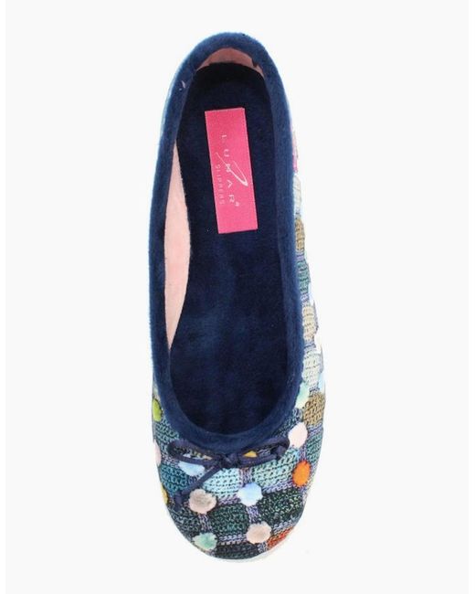 Lunar Blue Magic Slippers