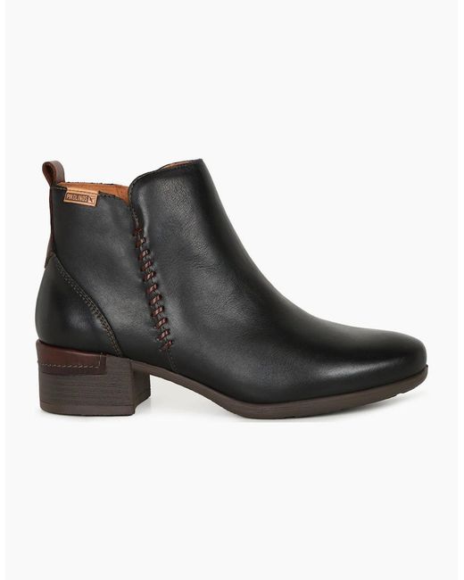 Pikolinos Black Murtha Ankle Boots