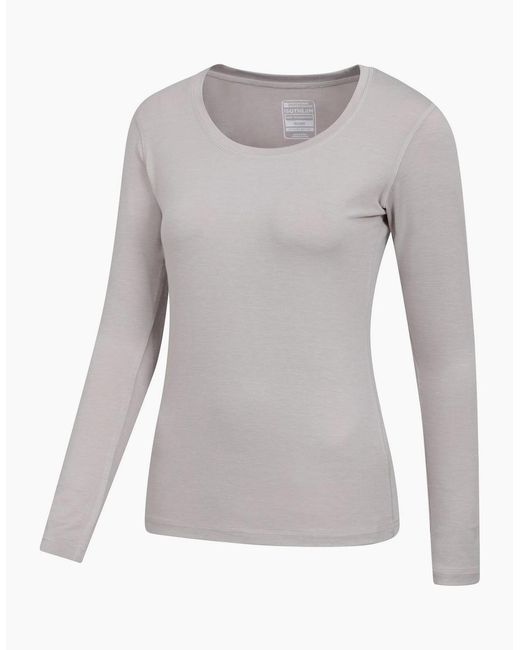 Mountain Warehouse Gray Ladies Keep The Heat Thermal Top