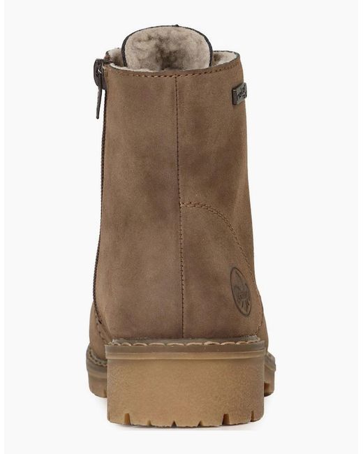 Rieker Brown Helmsley Ankle Boots