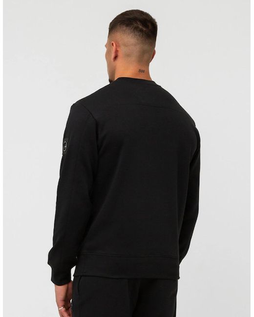 Marshall Artist Black Siren Box Crewneck Sweatshirt for men