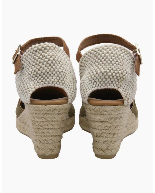 Ravel Metallic Burrill Espadrille Wedges