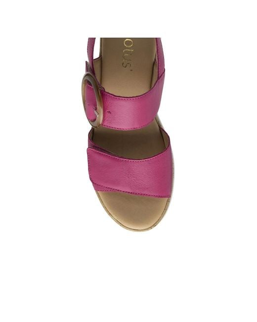 Lotus Pink Cammie Sandals
