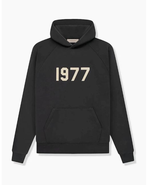Fear Of God Black Hoodie 1977 "Iron"