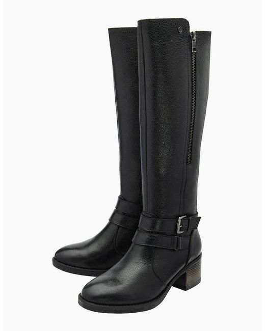 Lotus Black Jive Ii Knee High Boots