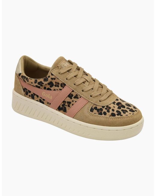 Gola Brown Grandslam Savanna Trainers
