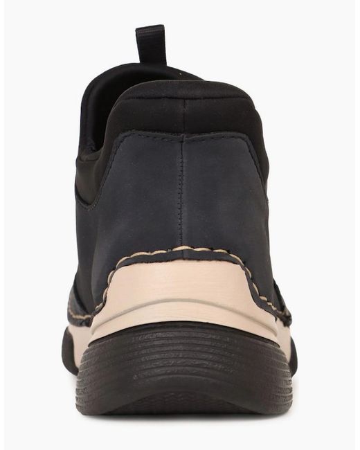 Rieker Black Event Trainers