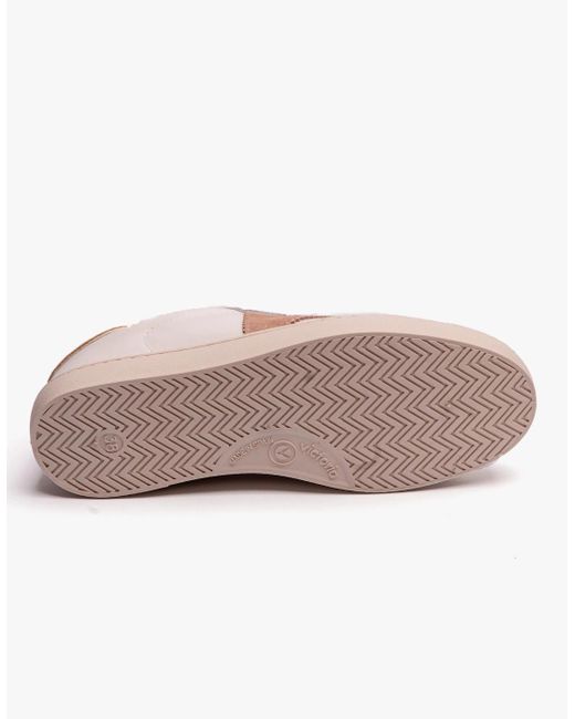 Victoria Pink Berlin Leather & Split Trainers