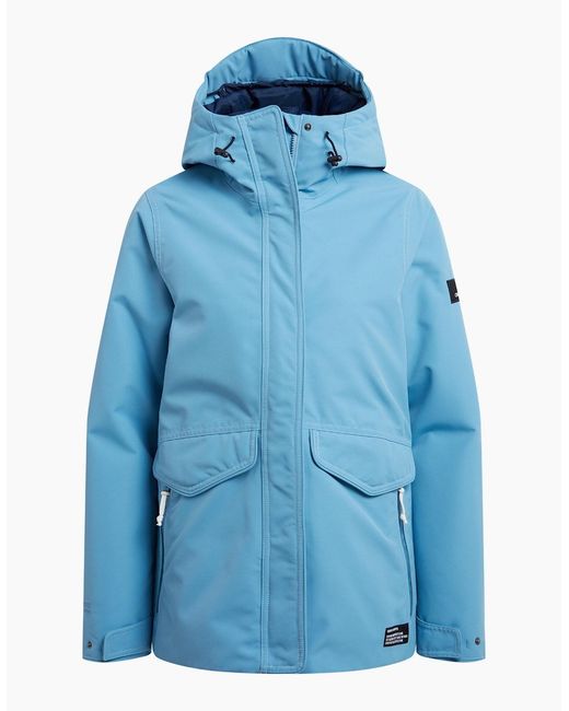 Craghoppers Blue Ladies Sally Co2 Renu Technology Waterproof Jacket