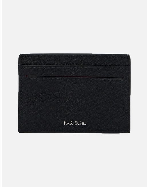 Paul Smith Black Wallet Card Holders for men