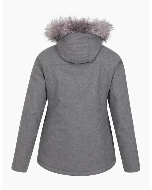 Mountain Warehouse Gray Ladies Snow Ii Waterproof Ski Jacket