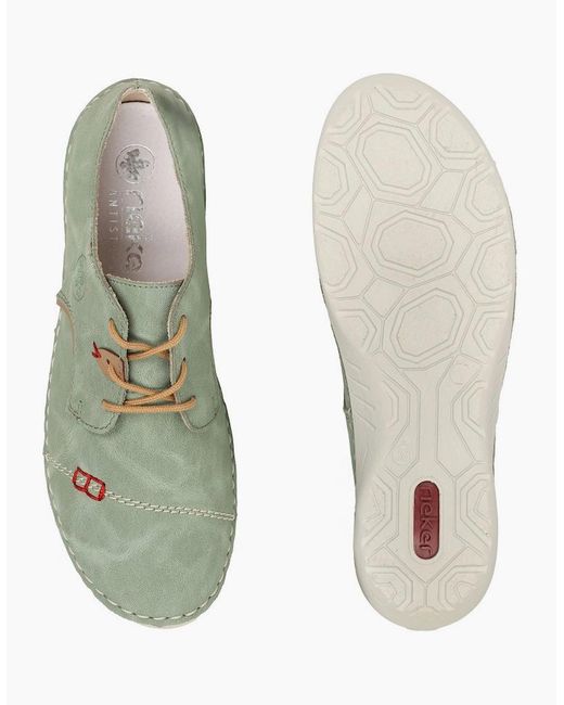 Rieker Green Content Shoes