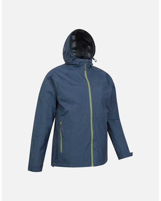 Mountain Warehouse Blue Summit Extreme Waterproof 2.5 Layer Jacket for men