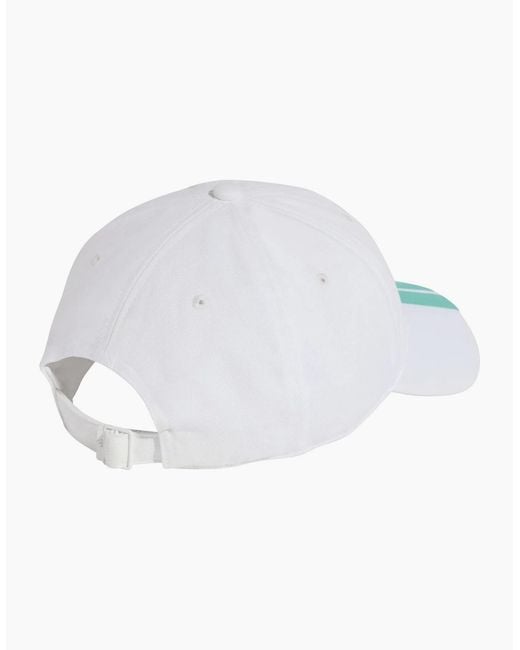 Adidas Blue Dna 3S Logo Embroidered Dad Cap for men