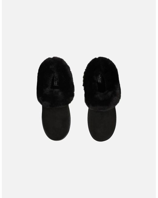 Skechers Black Cozy Campfire Winter Nights Slippers