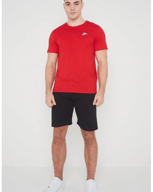 Nike Embroidered Logo Swoosh T Shirt for men