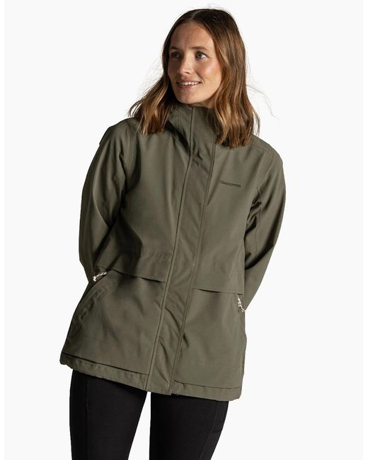 Craghoppers Green Maryam Waterproof Jacket
