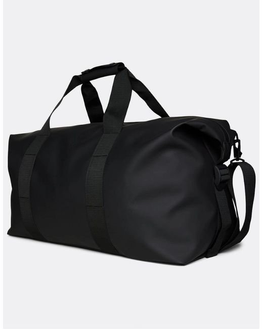 Rains Black Hilo Weekend Bag Large