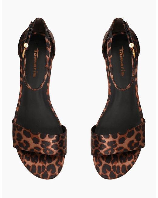 Tamaris Brown Gardenia Dress Sandals
