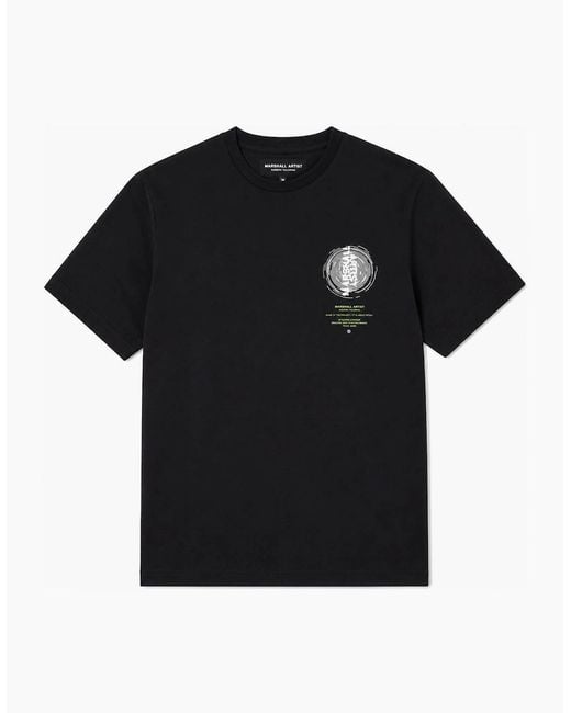 Marshall Artist Black Space Face T-Shirt for men