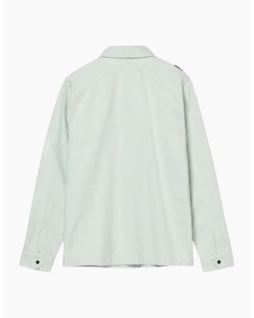 Ma Strum White Isotope Frost Overshirt Jacket for men