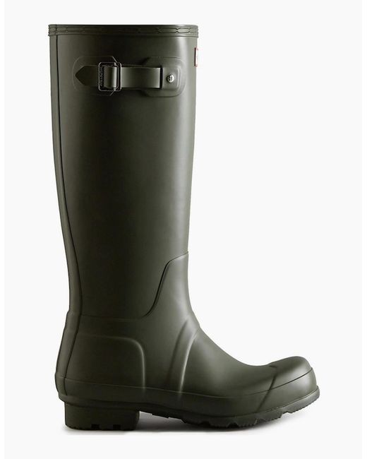 Hunter Black Original Tall Wellies for men