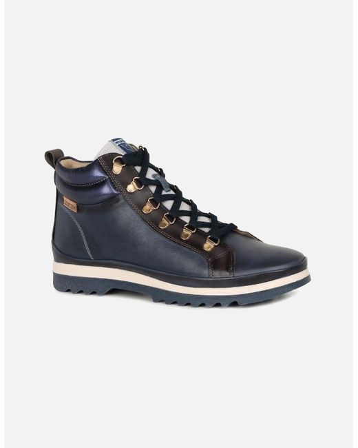 Pikolinos Blue Vigo Ankle Boots