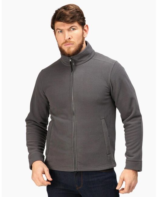 Regatta Gray Professional Full Zip Fleece Jacket for men