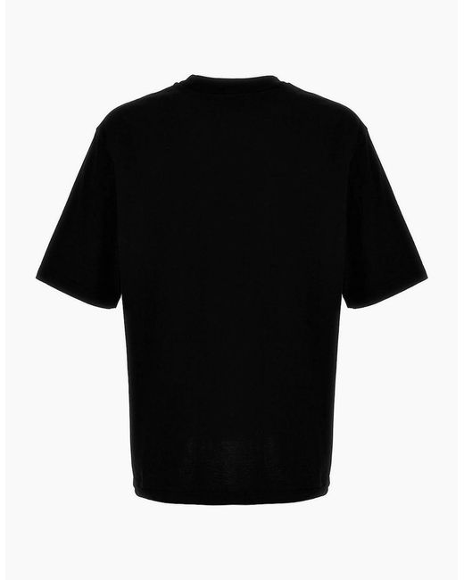 DSquared² Black Bold Logo T-Shirt for men