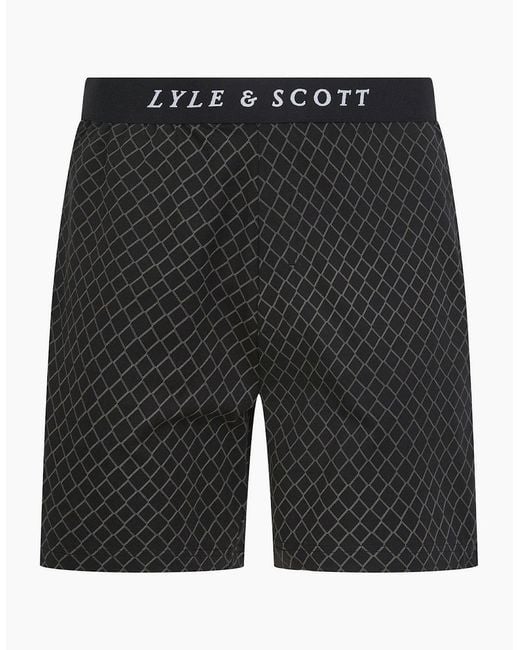 Lyle & Scott White Lancer Loungewear Set for men