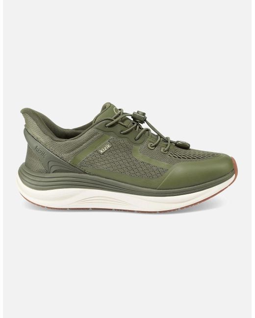 KIZIK Green London Trainers Mayfly for men