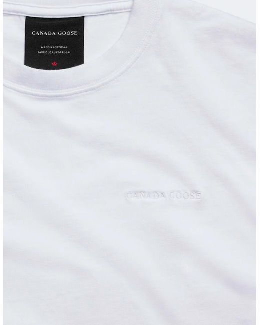 Canada Goose White Roam T Shirt
