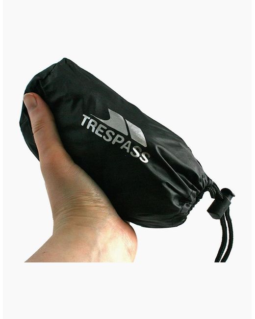 Trespass Black Rain Waterproof Rucksack/Backpack Cover