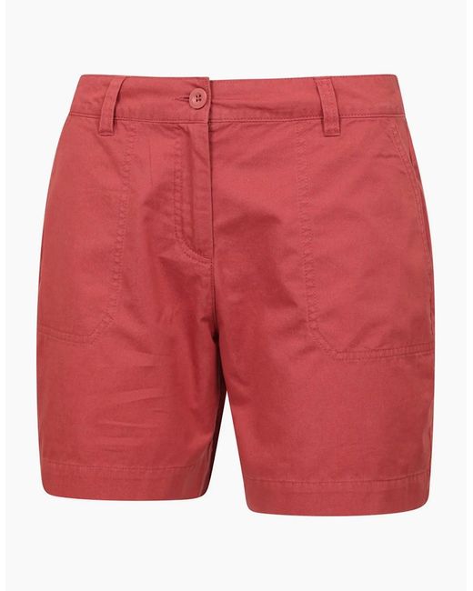 Mountain Warehouse Red Ladies Bayside Shorts