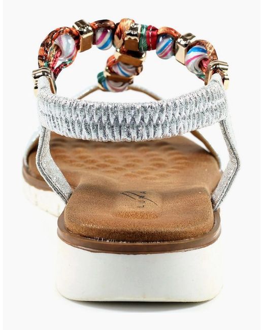 Lunar Metallic Tempo Sandals