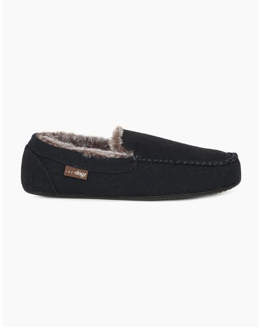 Goodyear Black Hendrix Full Slippers for men