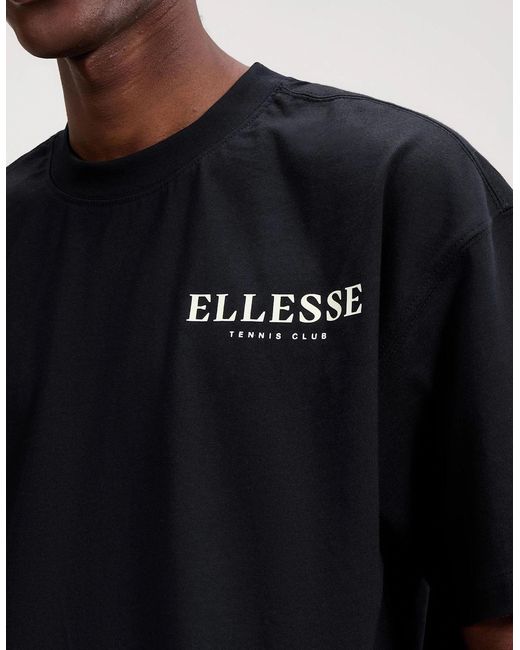 Ellesse Black Dal 1959 Tee for men