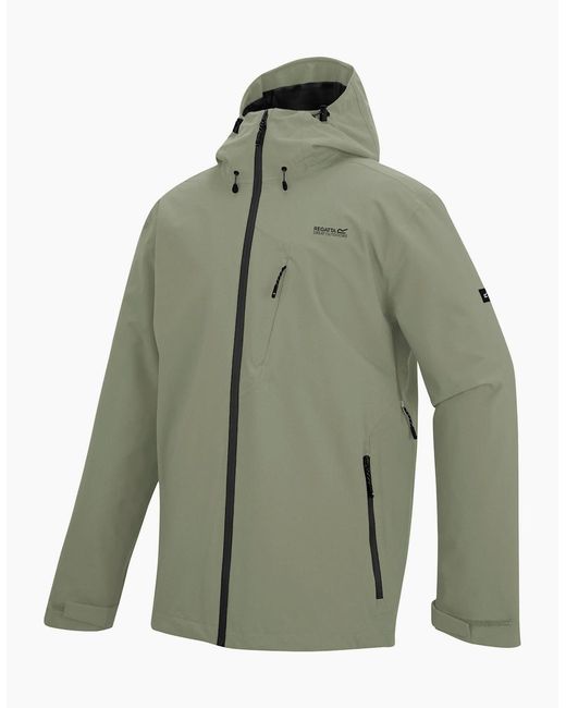 Regatta Green Oklarna Waterproof Jacket for men