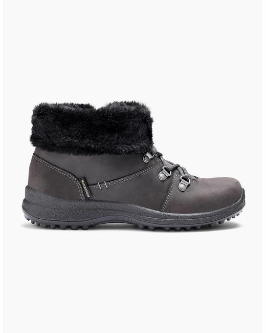 Hotter Black Adventure Waterproof Boots