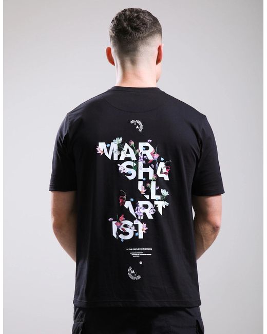 Marshall Artist Black Renaissance T-Shirt for men